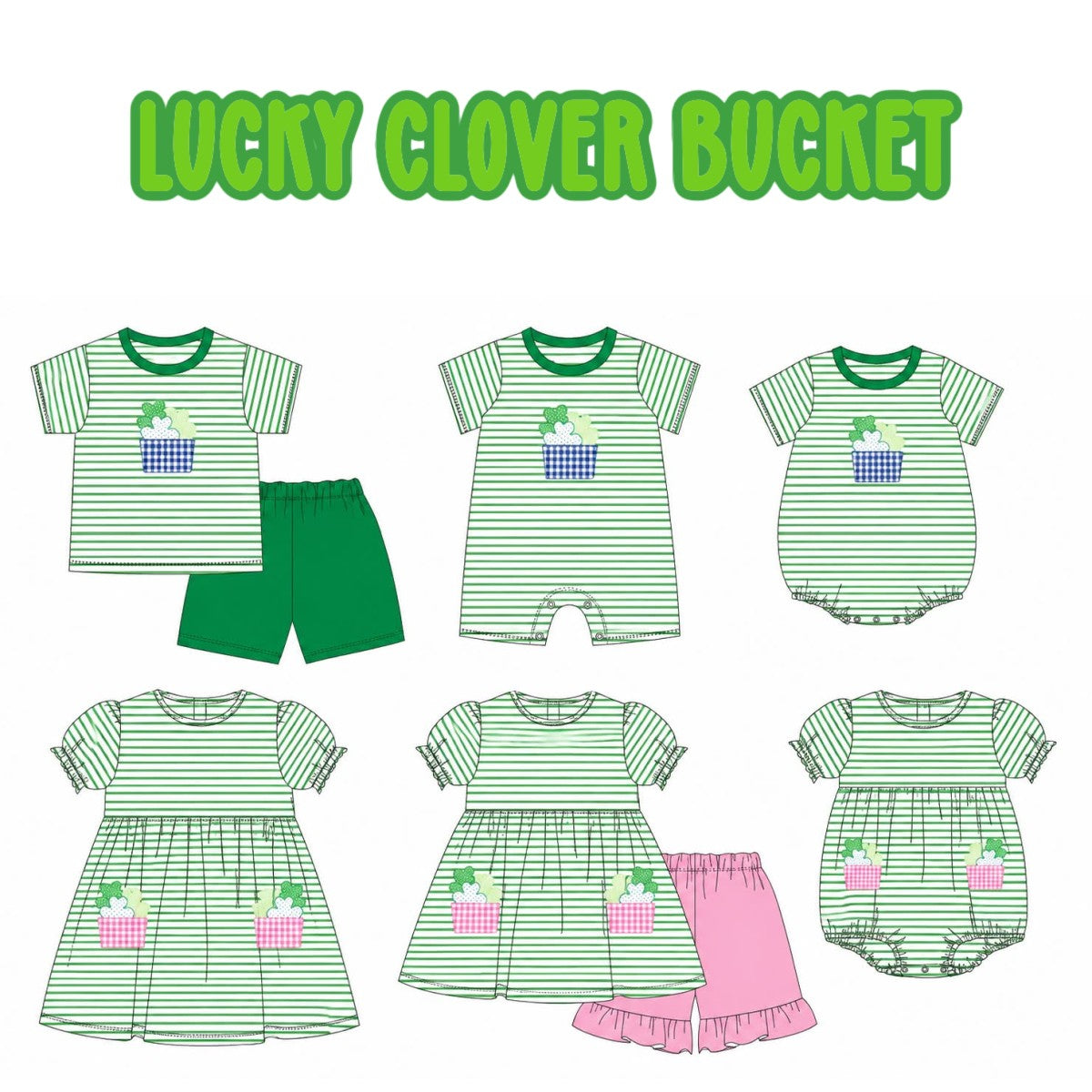 LUCKY CLOVER BUCKET-ETA FEB