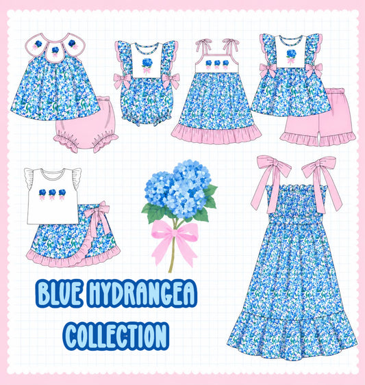 BLUE HYDRANGEA COLLECTION-ETA MARCH