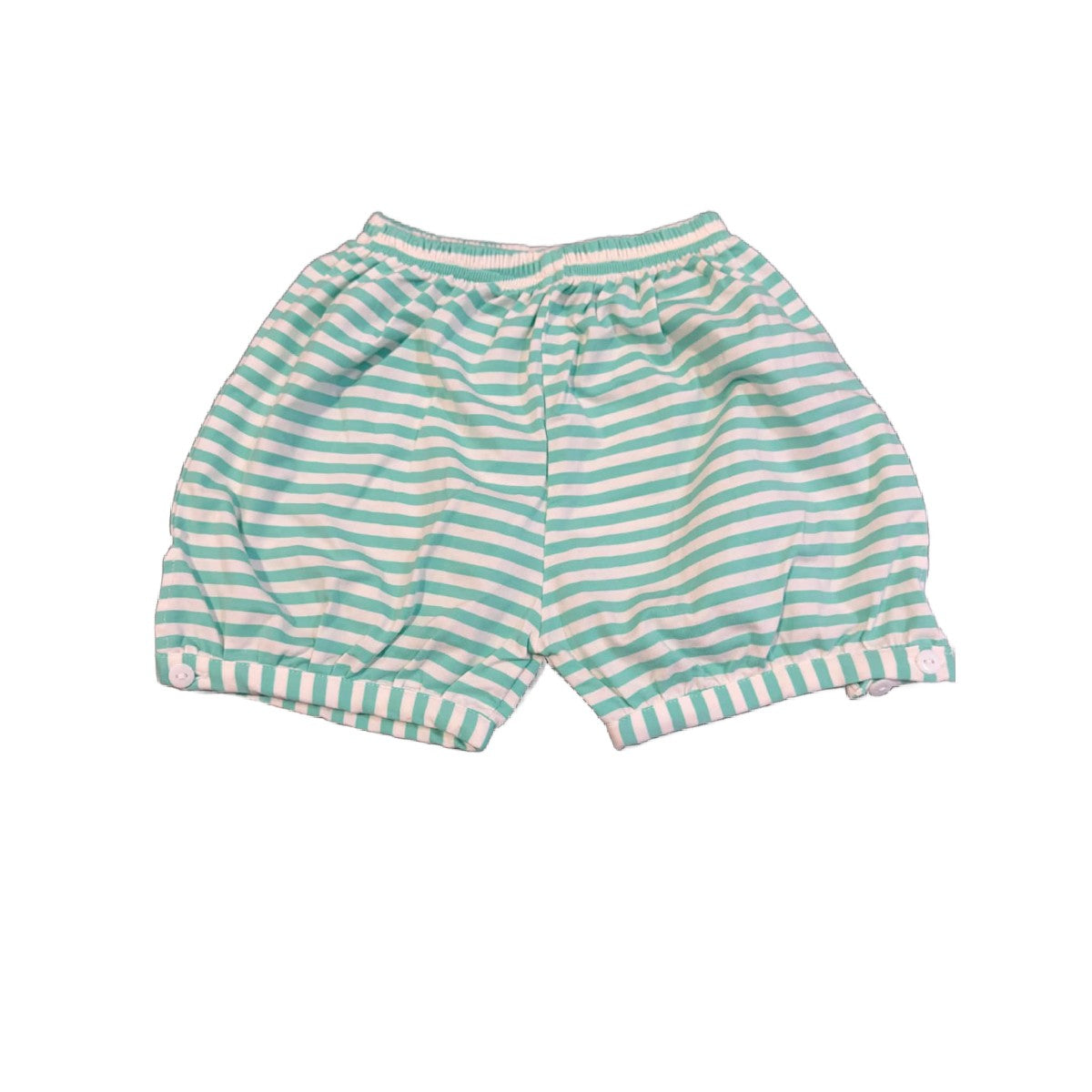 18M MINT STRIPE KNIT BANDED SHORTS