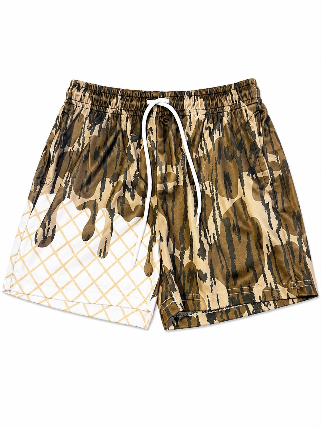TREELAND CAMO DRIP SHORTS