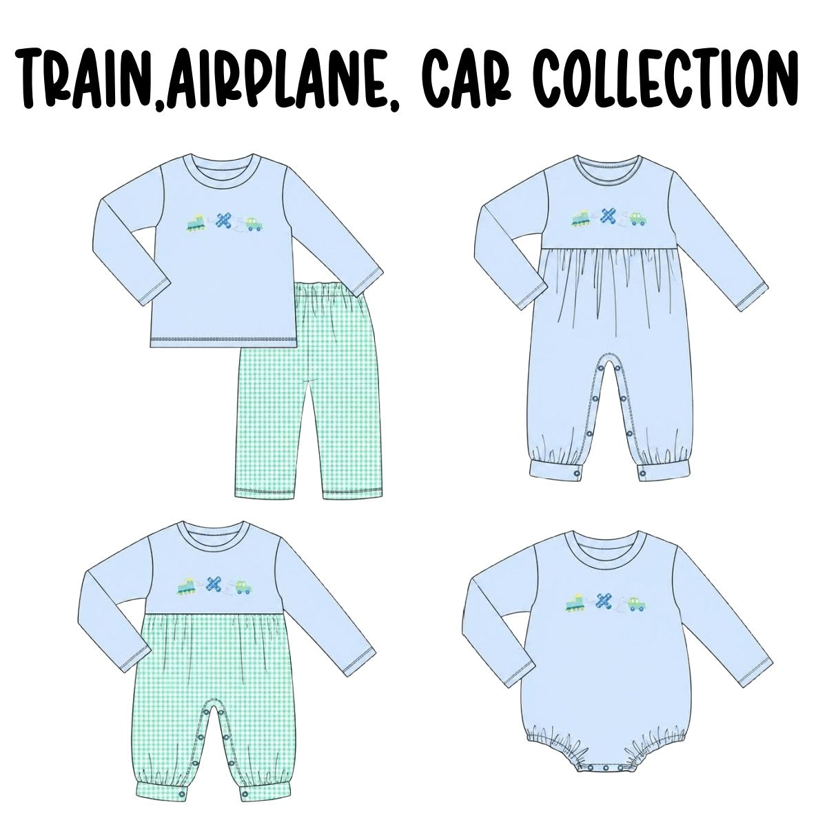 TRAIN, AIRPLANE, CAR COLLECTION (ETA LATE DEC)