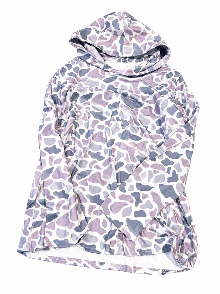 10/12 GREY CAMO PULLOVER