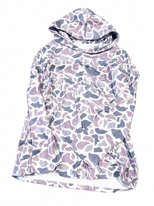 10/12 GREY CAMO PULLOVER