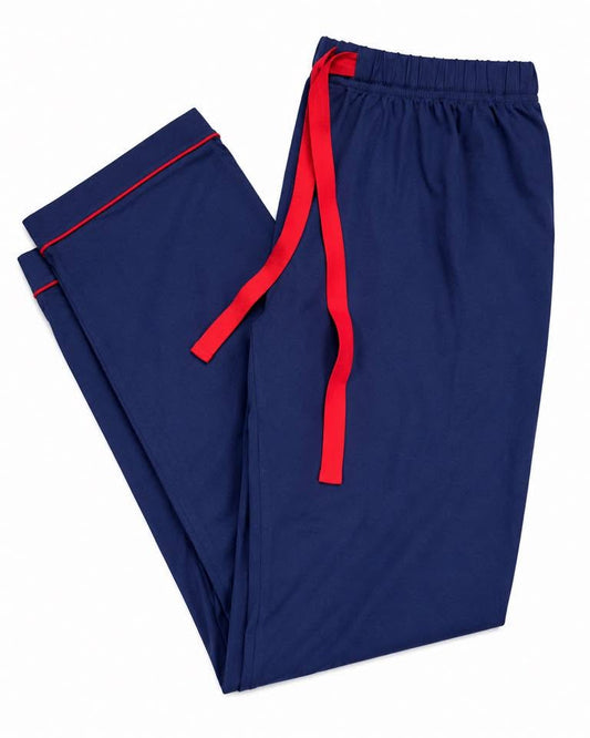 MEDIUM-NAVY KNIT SLEEP PANTS