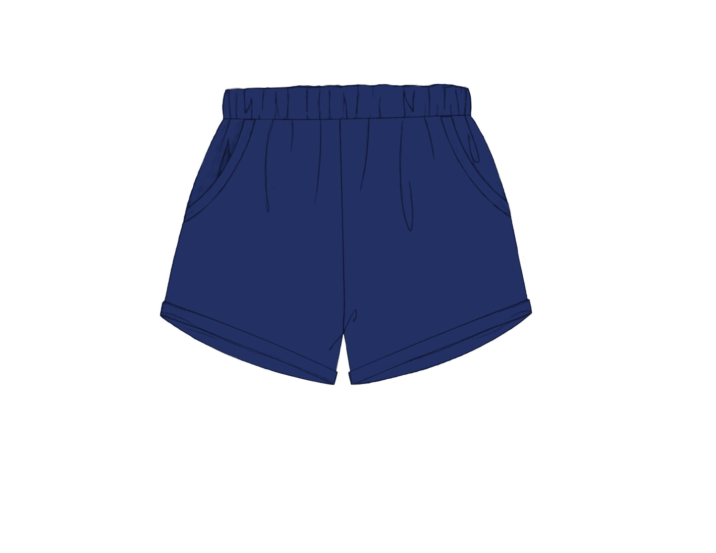 PO 108.5 Boys Mix & Match - Navy Shorts