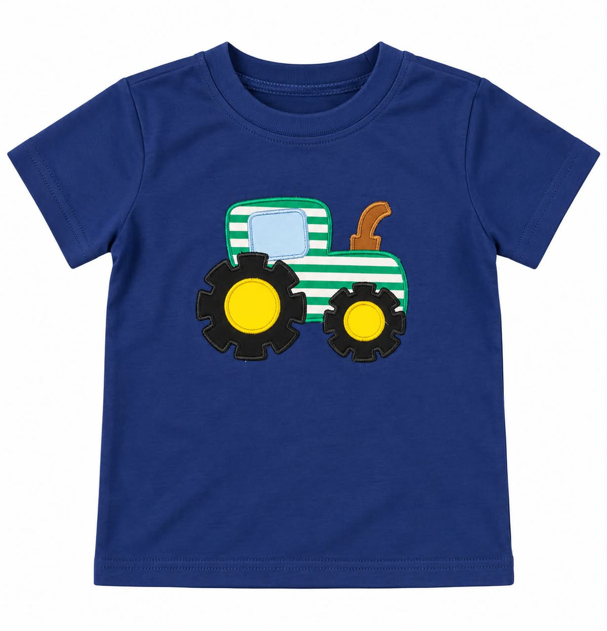 4T TRACTOR APPLIQUE SHIRT