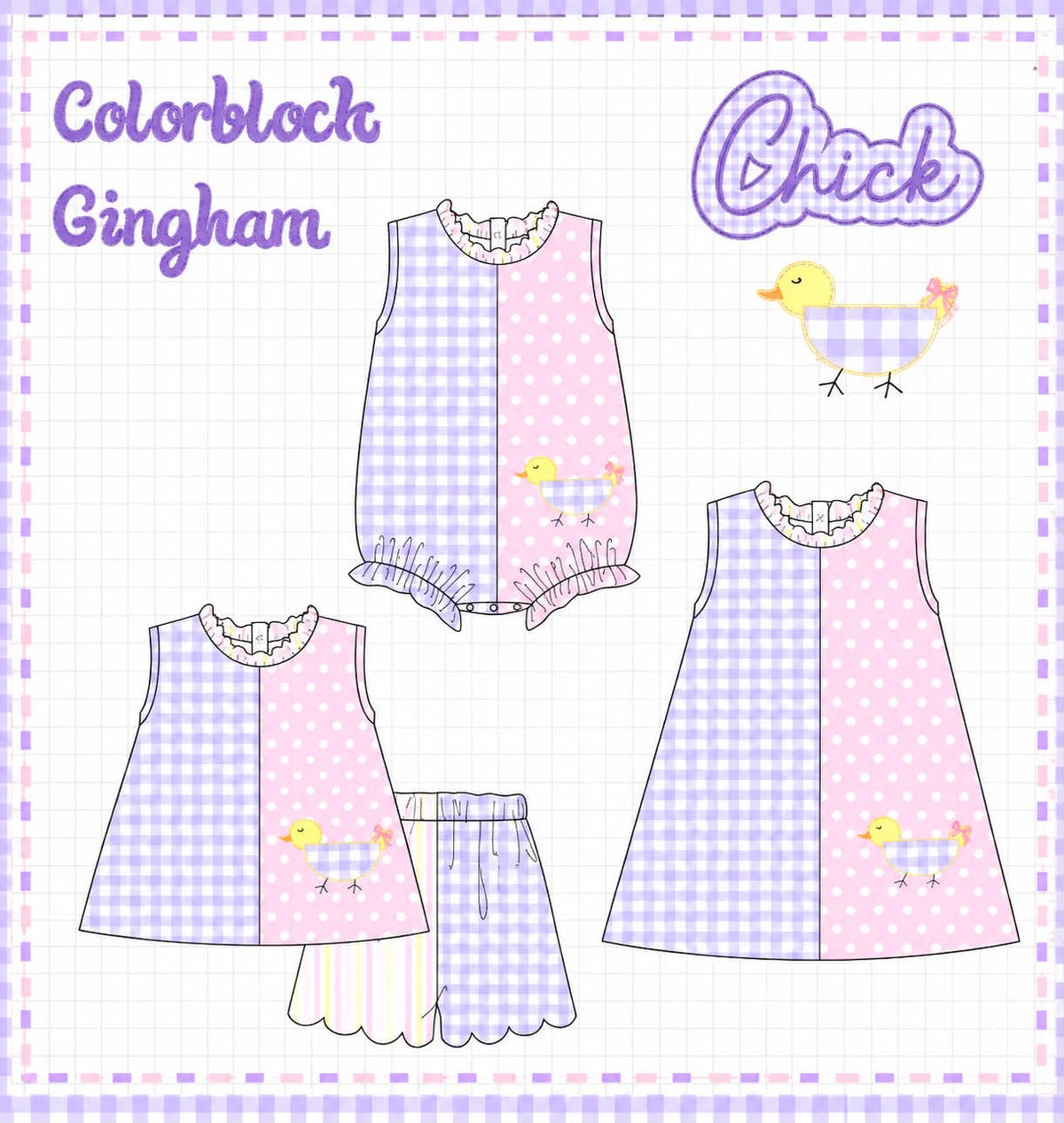 COLORBLOCK CHICK-ETA APRIL