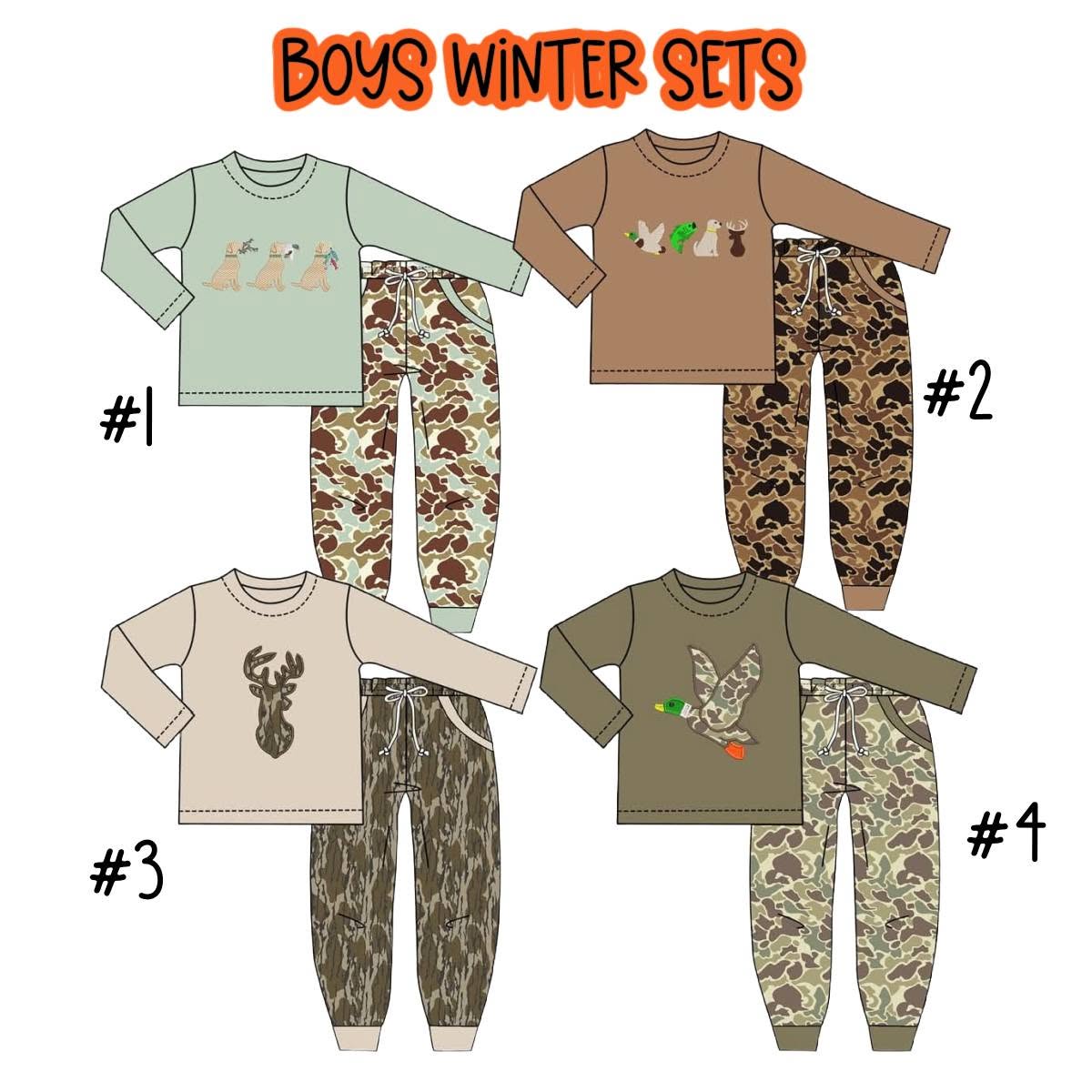BOYS JOGGER SETS-ETA LATE DEC