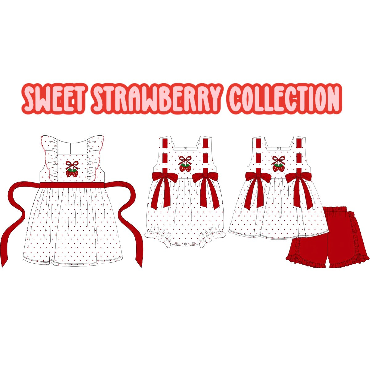 SWEET STRAWBERRY COLLECTION-ETA FEB