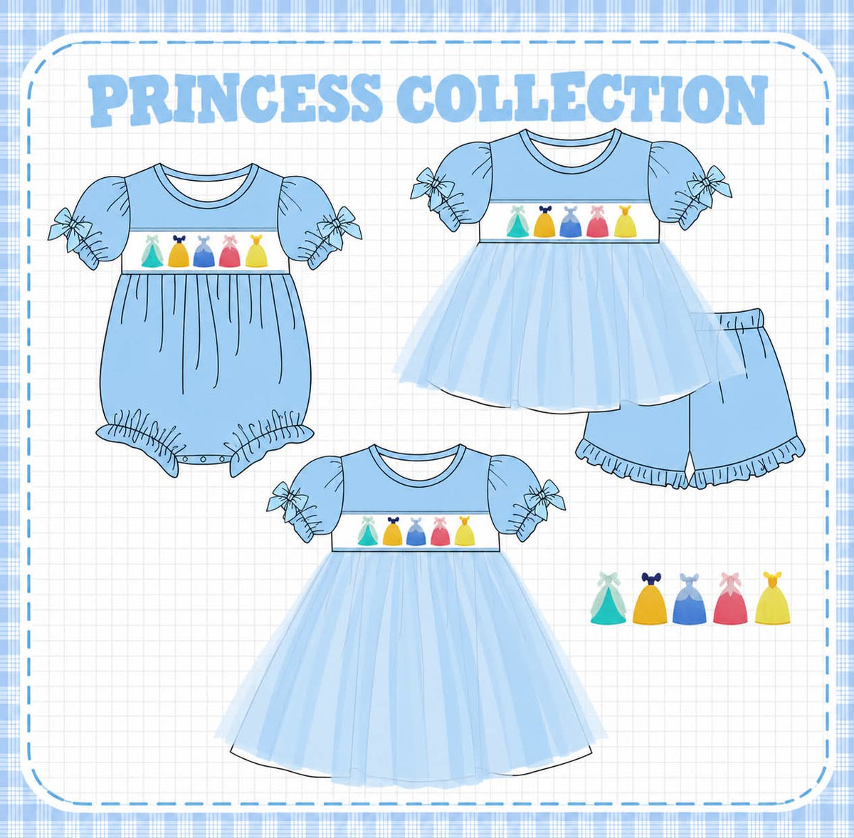 BLUE PRINCESS COLLECTION-ETA APRIL