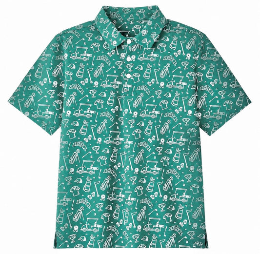 SMALL GREEN GOLF POLO