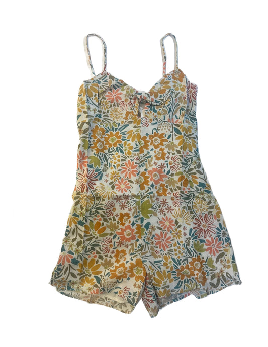 XS LADIES SOFT FLORAL ROMPER