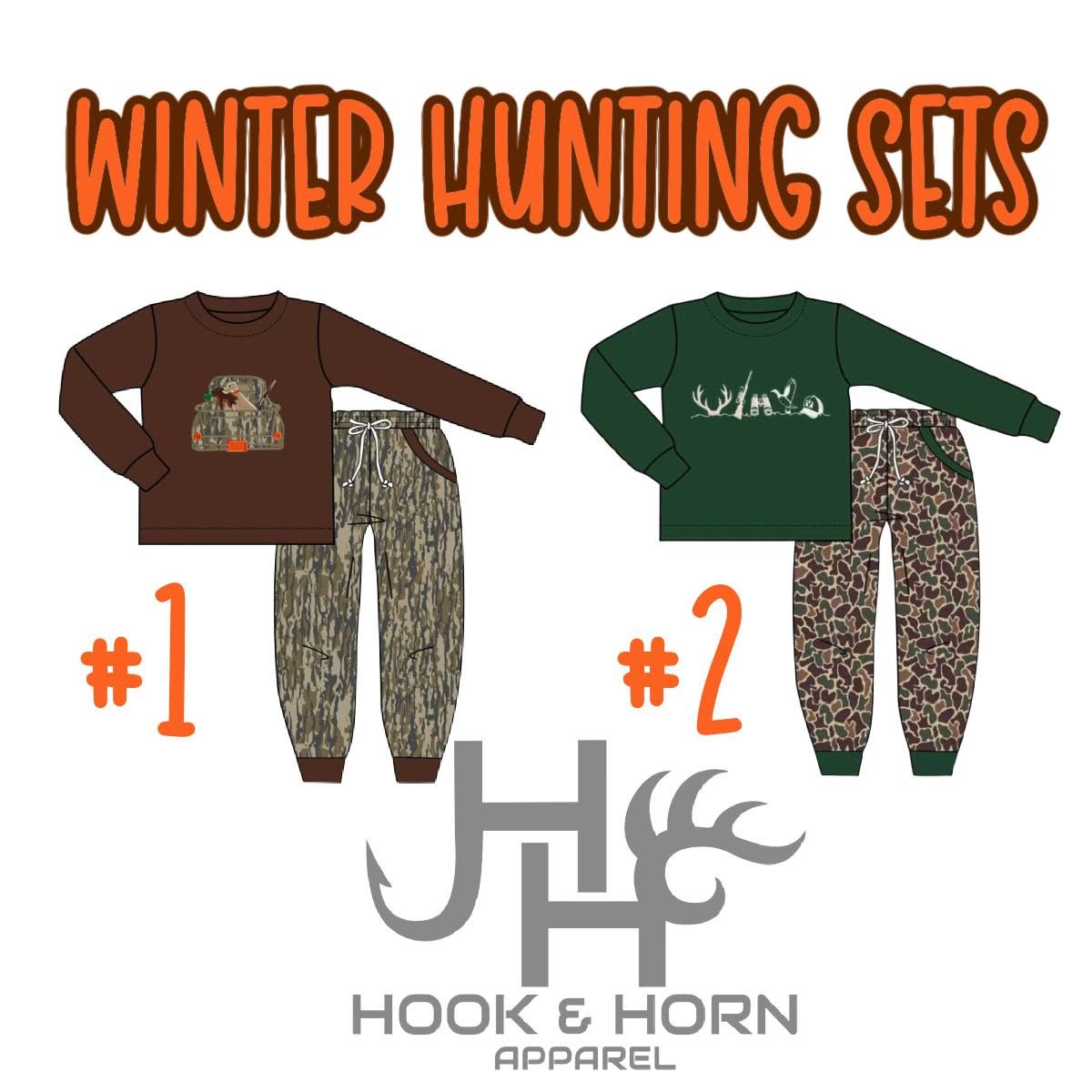 WINTER HUNTING SETS-ETA EARLY JAN.