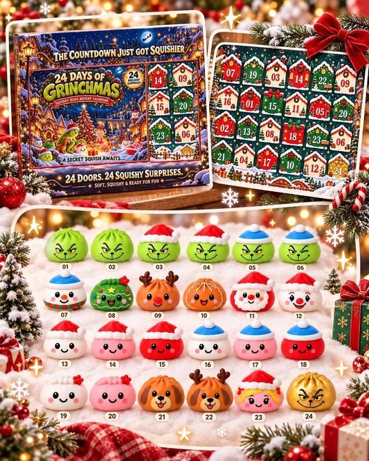 24 PIECE SET GRINCHMAS-ETA LATE NOV