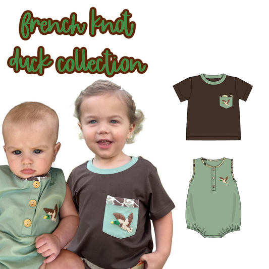 PO 105 FRENCH KNOT DUCK COLLECTION