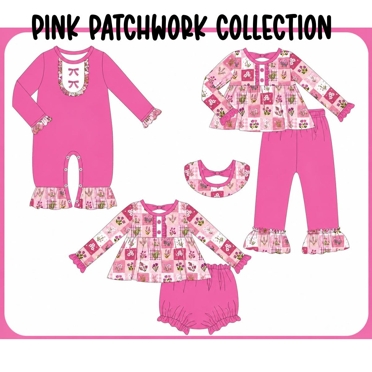 PINK PATCHWORK COLLECTION (ETA EARLY JAN)