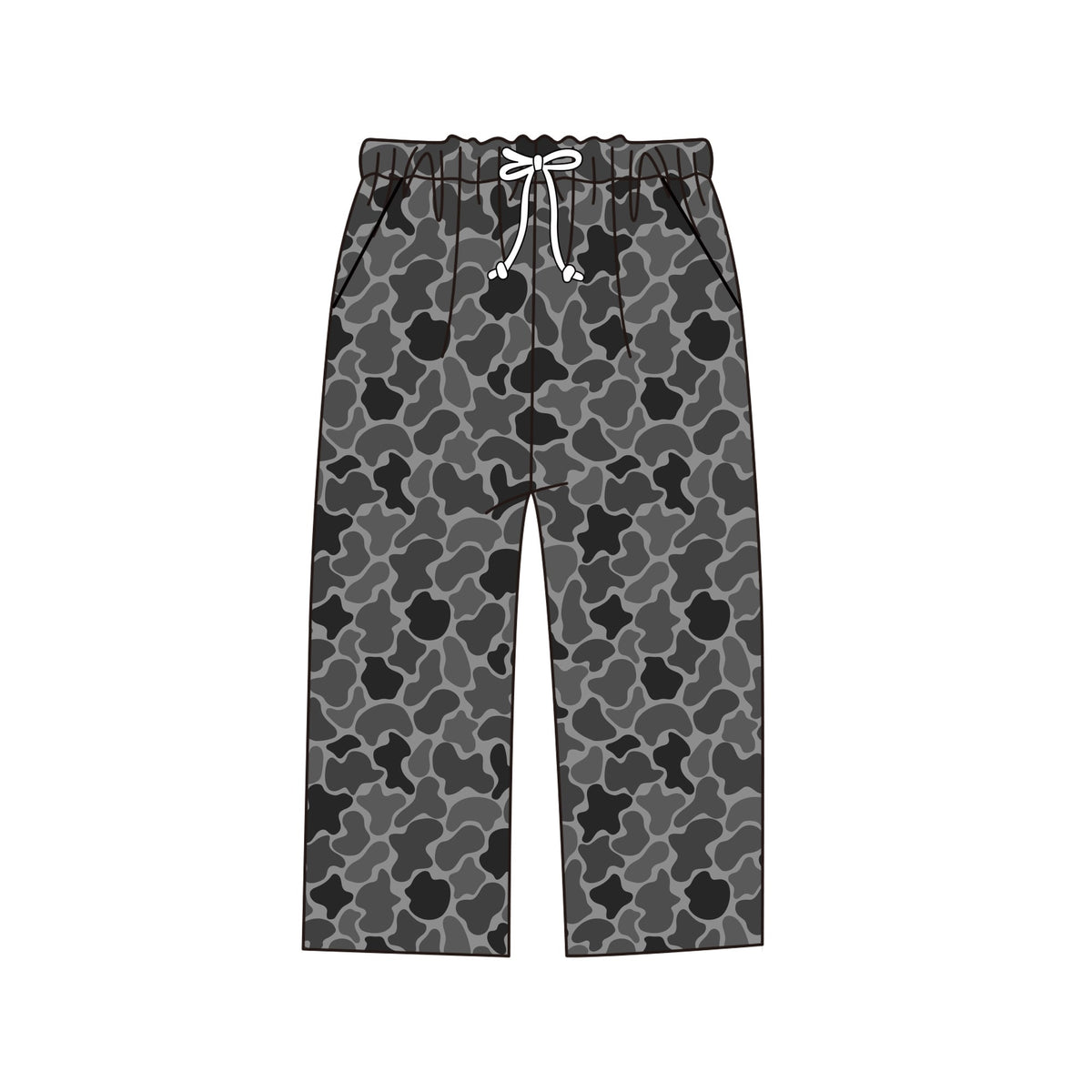 KIDS CAMO SWEATPANTS-ETA EARLY JAN.