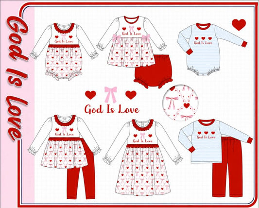 GOD IS LOVE EMBROIDERY-ETA NOV