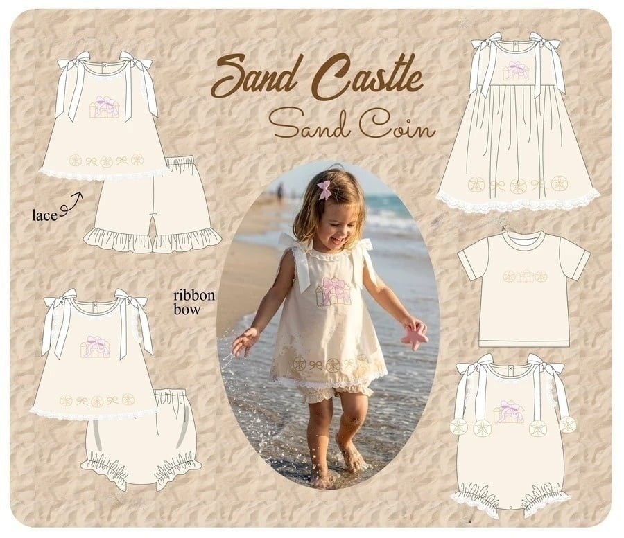 SAND CASTLE COLLCTION-ETA LATE FEB