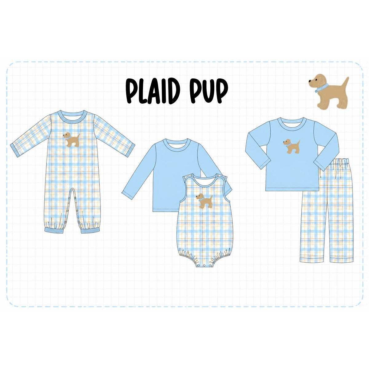 PLAID PUP (ETA EARLY JAN)