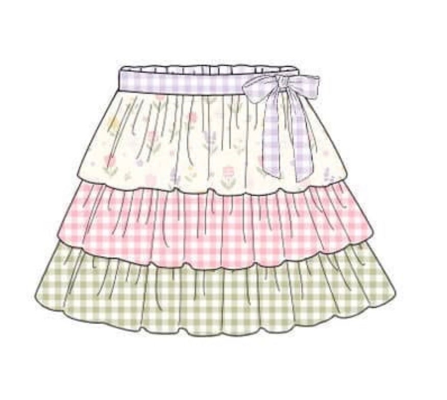 PO 108.5 Girls Mix & Match - Pastel Skirt