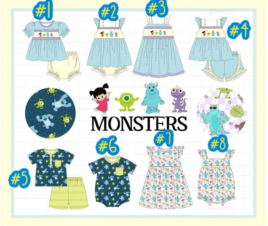 MOSNTERS COLLECTION-ETA LATE FEB