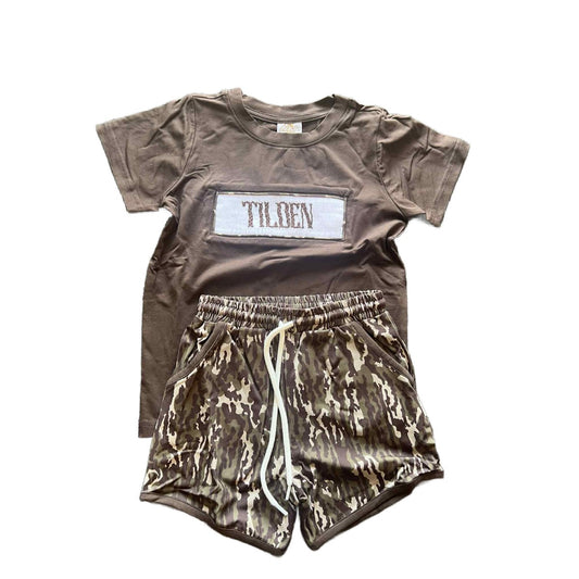 5T TILDEN BROWNLAND CAMO SHORT SET