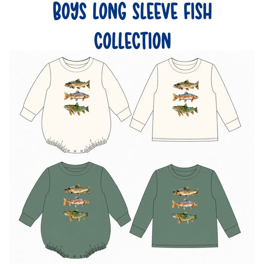 LONG SLEEVE FISH COLLECTION