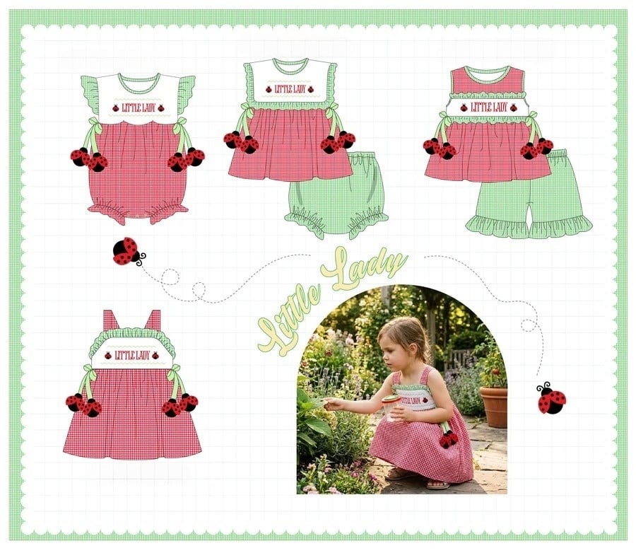 LITTLE LADY EMBROIDERY-ETA LATE FEB