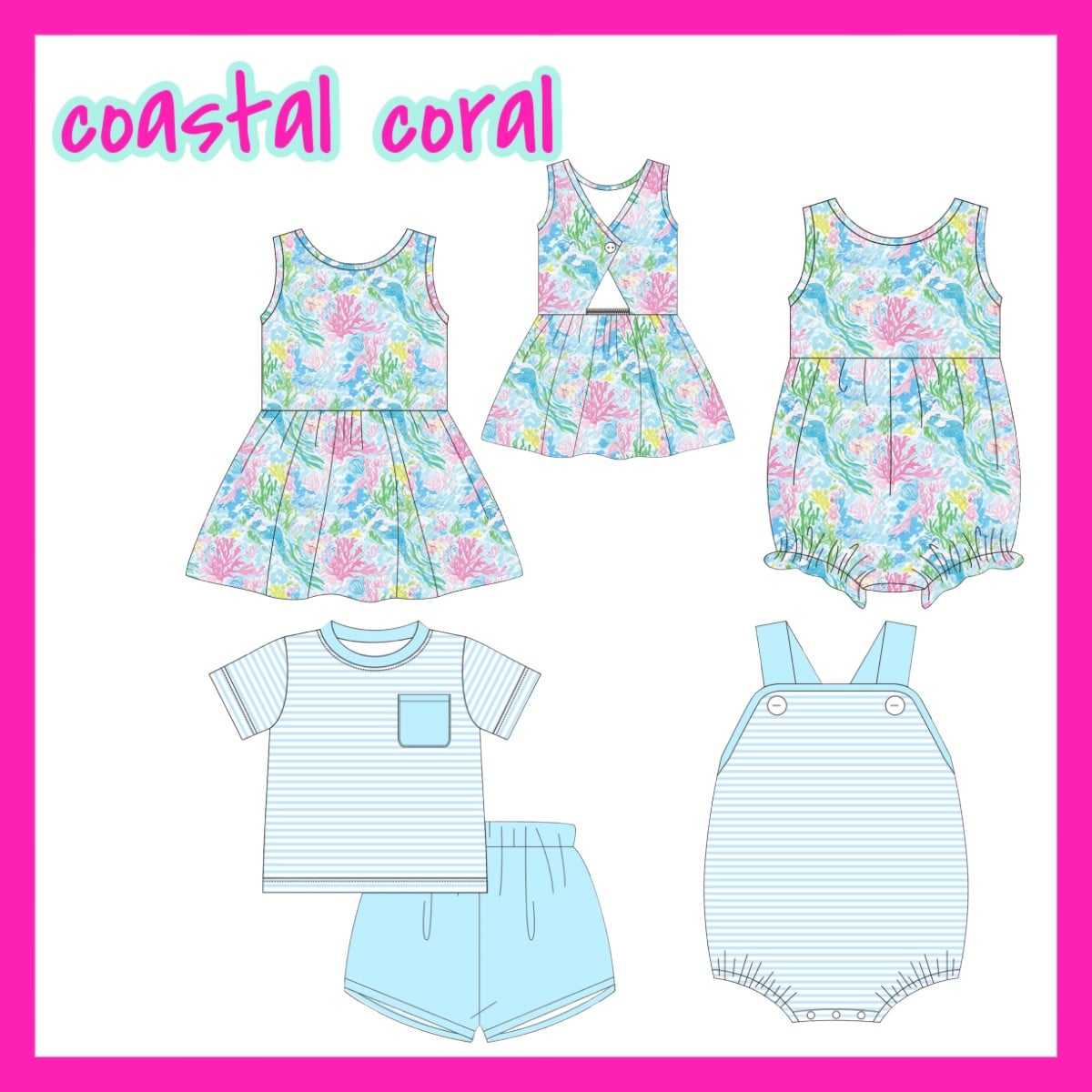 COASTAL CORAL BLOOMS - ETA APRIL