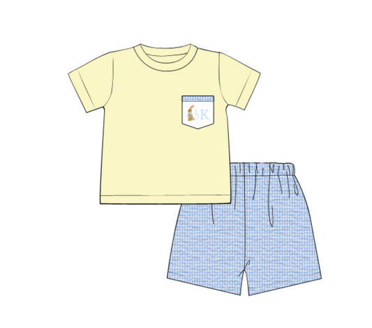 PO 103.5 Bunnies & Blooms Short Set