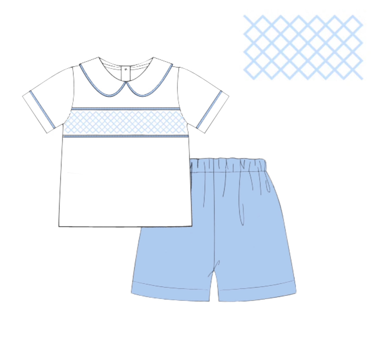 PO 103.5 Spring Heirlooms Short Set