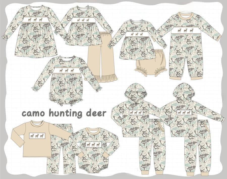 EMBROIDERY DEER COLLECTION-ETA NOV