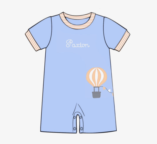 PO 103.5 Flowers & Flights Romper