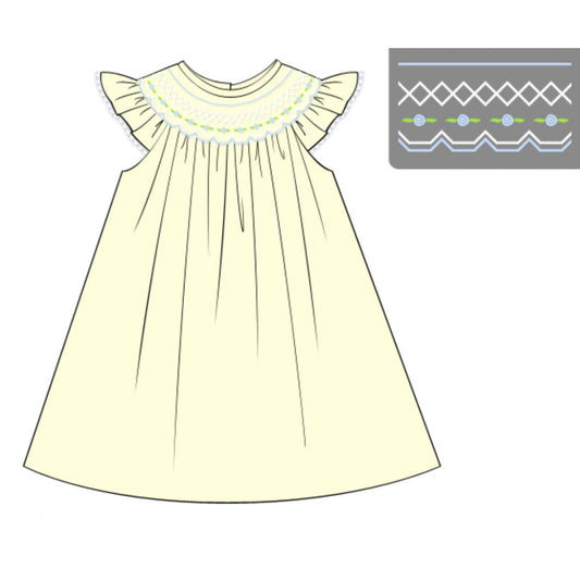 PO 103.5 Bunnies & Blooms Dress
