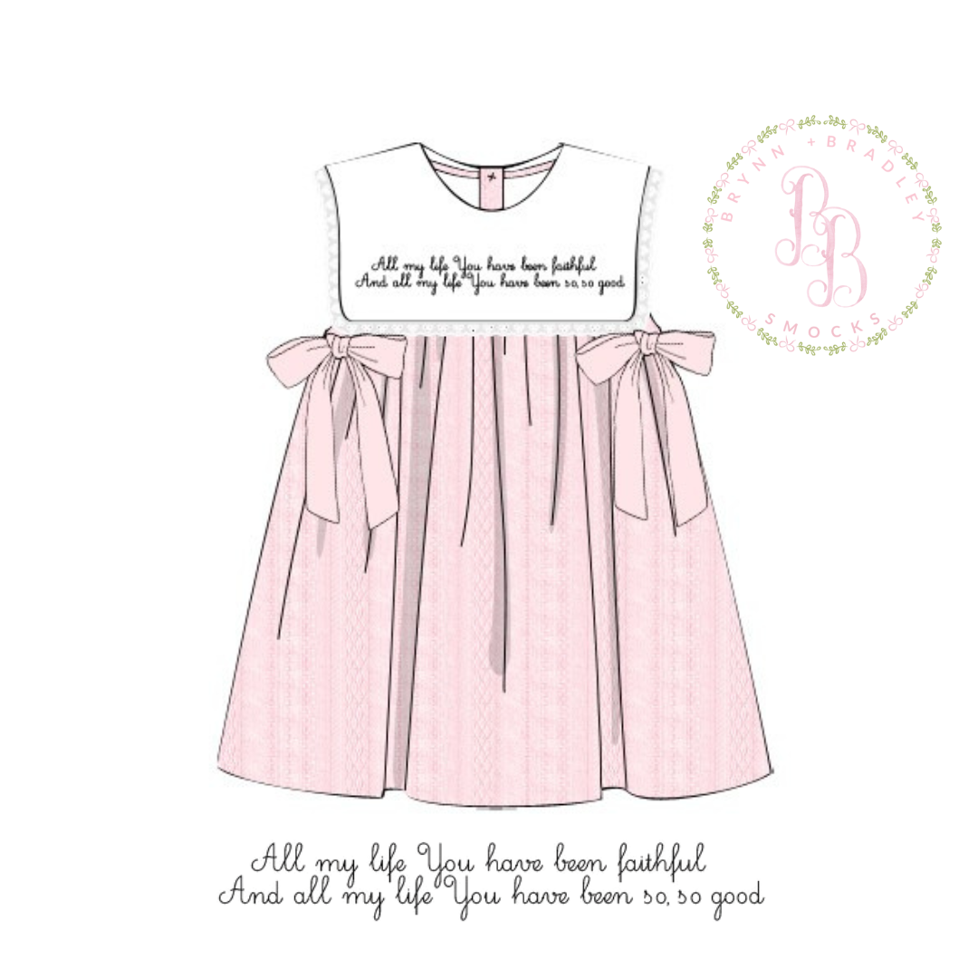 PO23: Goodness of God Girl Dress – Southern Sass Smocks