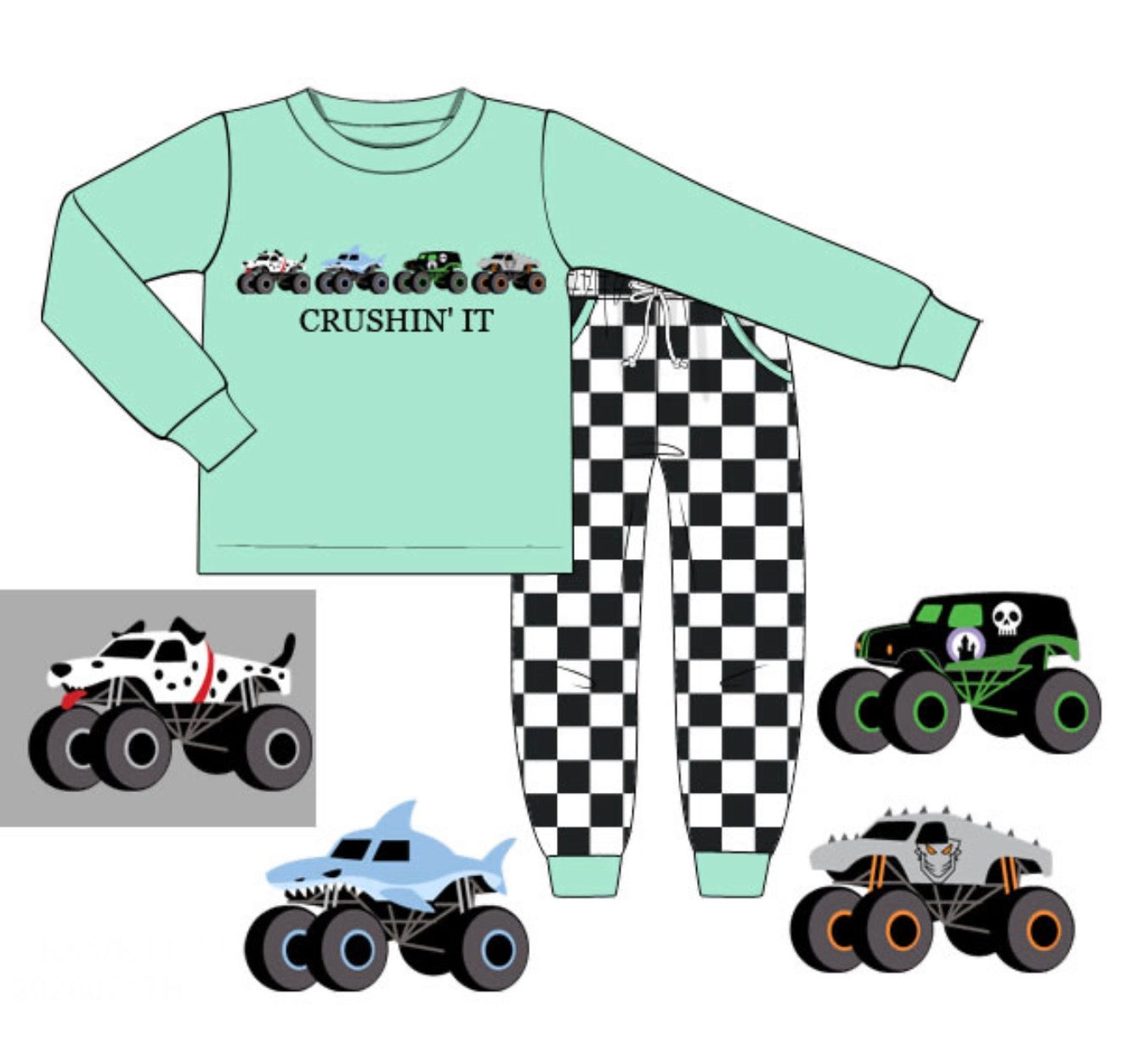 PO 108.5 Crushin' It Jogger Set