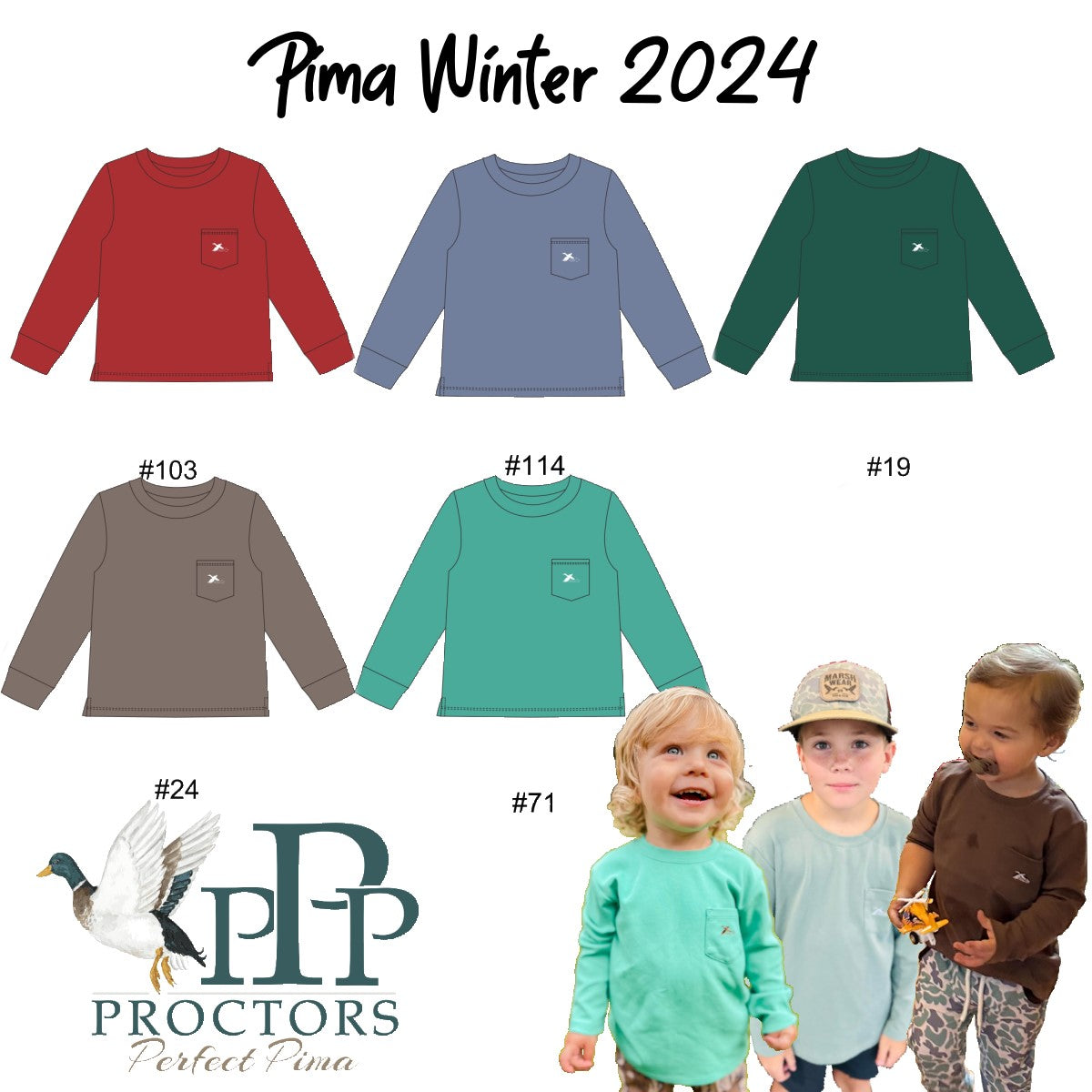 WINTER PIMA SHIRTS