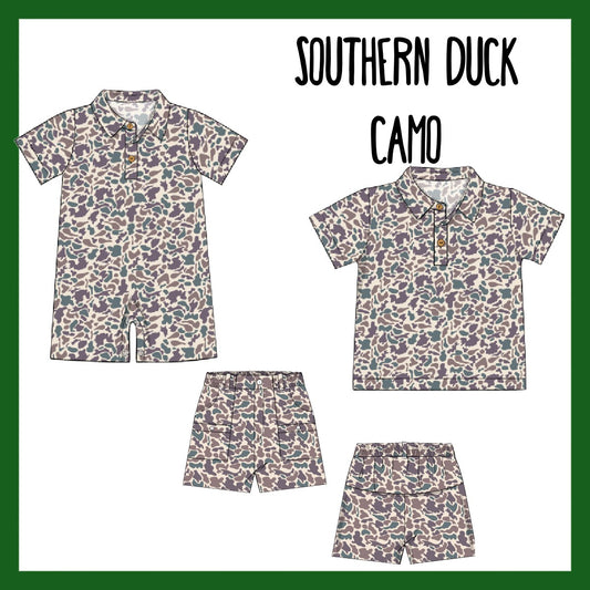 PO99: SOUTHERN DUCK CAMO COLLECTION