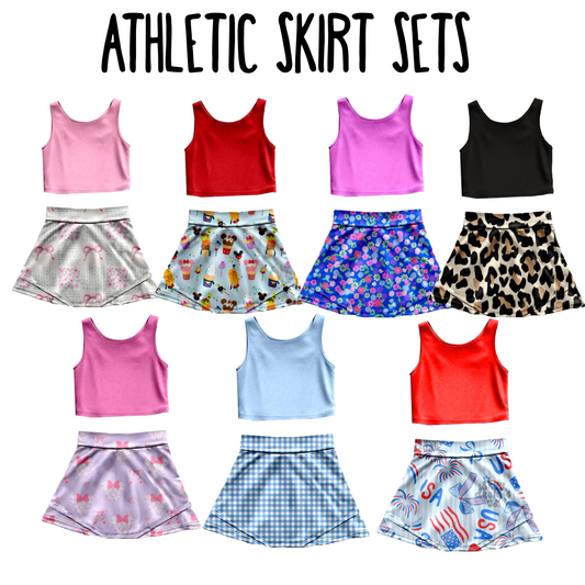 WS ATHLETIC SKIRT SETS