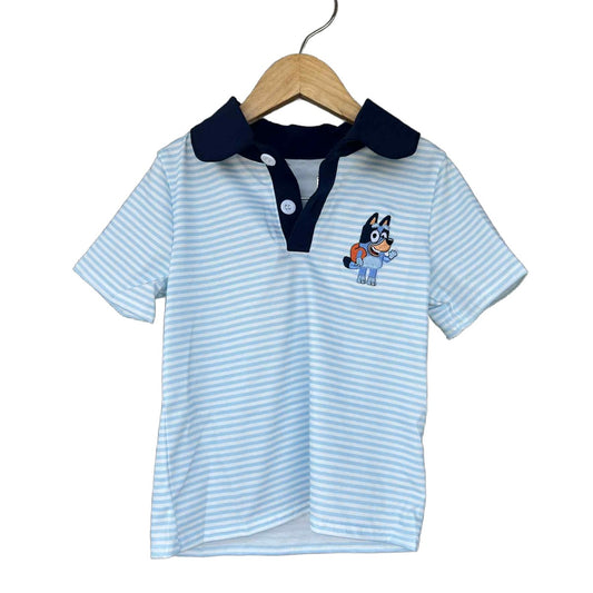 4T BLUE PUP POLO