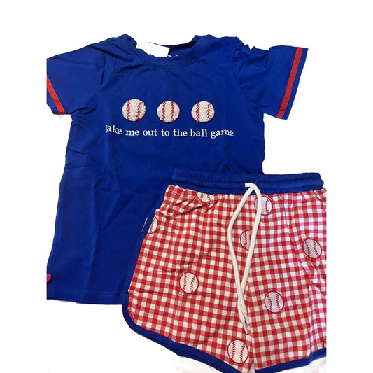 6T BASEBALL SHORT SET