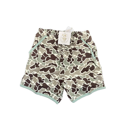 OLD CAMO KNIT SHORTS