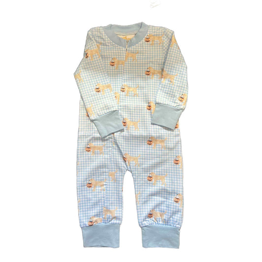 0/3M HALLOWEEN PUP ONEPIECE