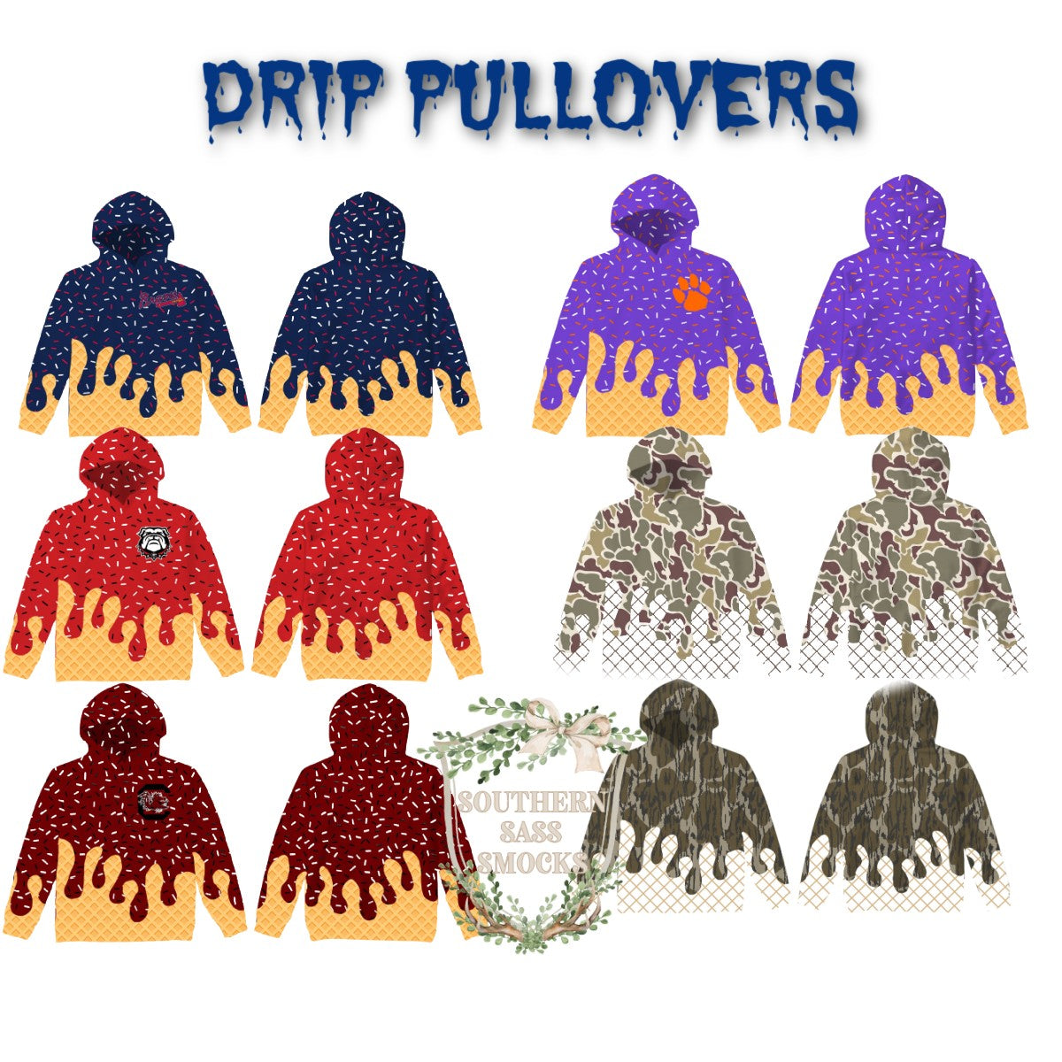 DRIP PULLOVERS ROUND 1