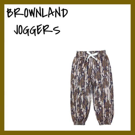 BROWNLAND CAMO JOGGERS