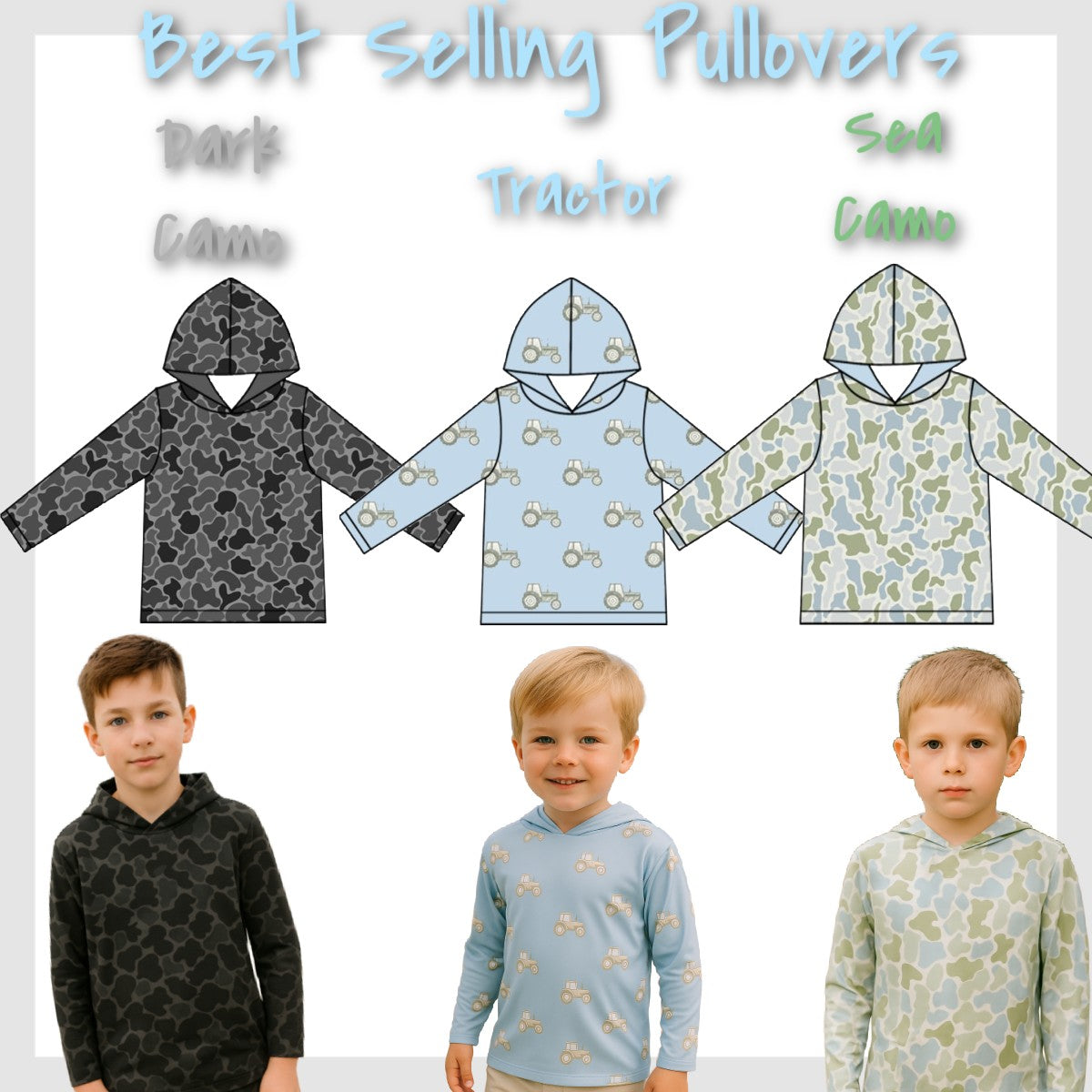BEST SELLING PULLOVERS NEW PRINTS
