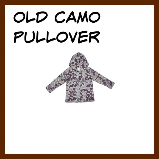 OLD CAMO PULLOVER