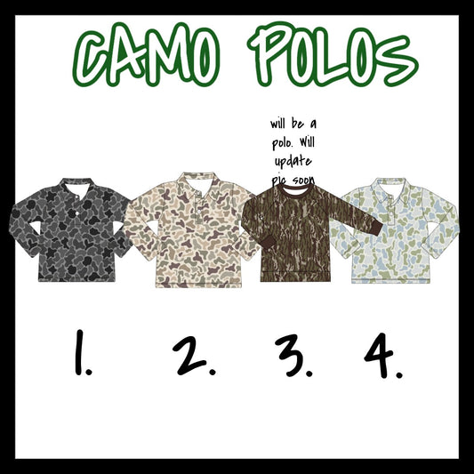 CAMO POLOS