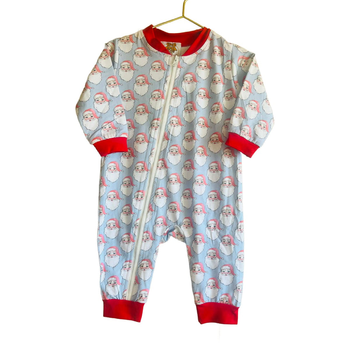 SANTA PRINT ONEPIECE
